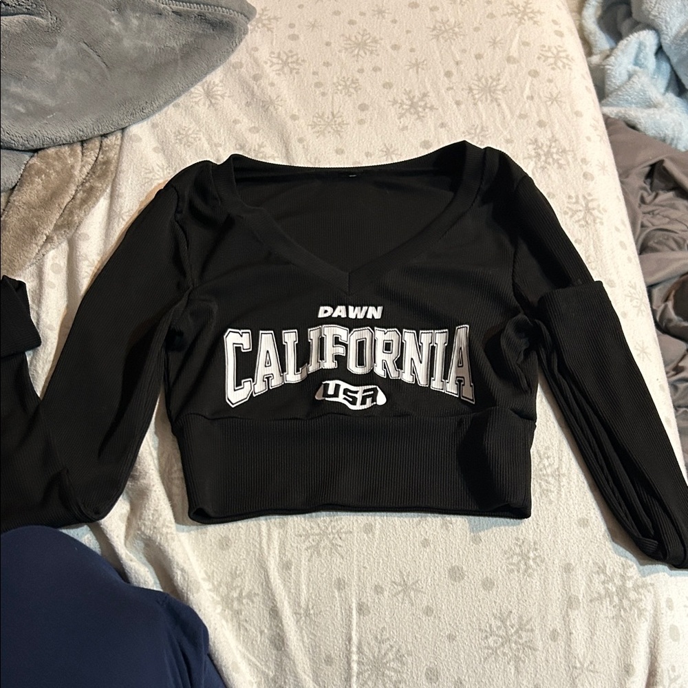 Black California Women's Top